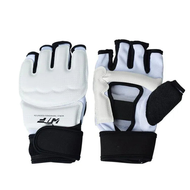 Halbfinger Sandsack-Boxhandschuhe für Erwachsene, PU-Leder Fitness Sparring Taekwondo Handschuhe, XS, S, M, L, XL, XXL