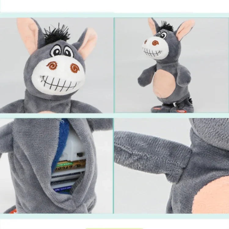 Elektronisches interaktives Haustierspielzeug, intelligenter, laufender und sprechender kleiner Esel, Kindergeburtstagsgeschenk, kleiner Esel