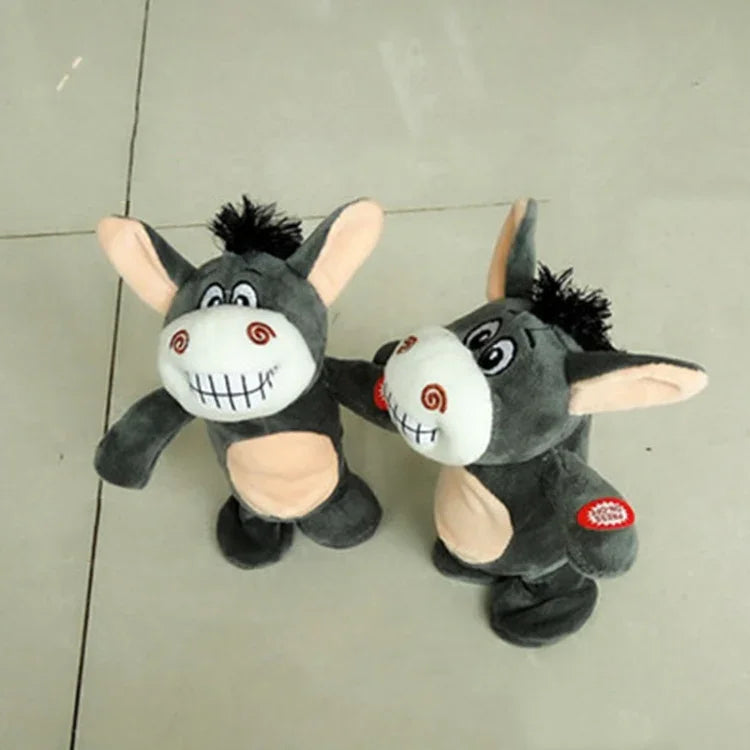 Elektronisches interaktives Haustierspielzeug, intelligenter, laufender und sprechender kleiner Esel, Kindergeburtstagsgeschenk, kleiner Esel