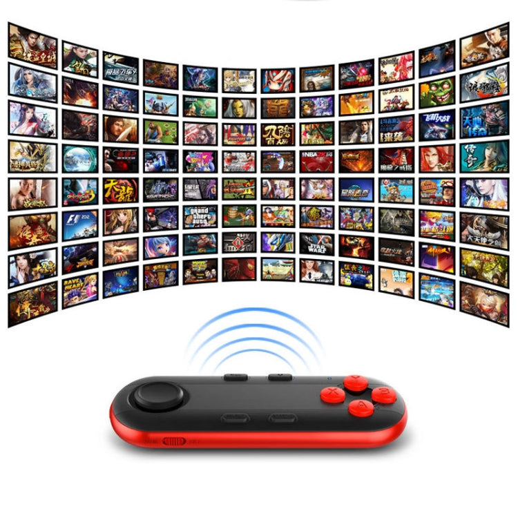 Intelligenter drahtloser Bluetooth Gamepad Controller 3D VR Virtual Reality Brille Joystick Fernbedienung Kompatibel mit Android / IOS, Weiß, Schwarz