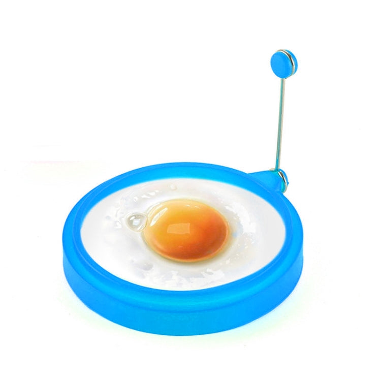 DIY Frühstück Rund Silikon Eierring Spiegelei Form Pfannkuchenring Antihaft Küchenbackform, Rund, Blau, Rund, Grün, Rund, Orange, Rund, Rot