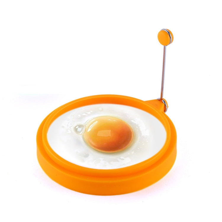 DIY Frühstück Rund Silikon Eierring Spiegelei Form Pfannkuchenring Antihaft Küchenbackform, Rund, Blau, Rund, Grün, Rund, Orange, Rund, Rot