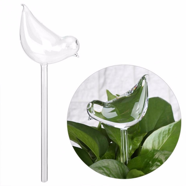Vogelform Blumenpflanze Automatische Selbstbewässernde Glasgeräte Gießkannen, Vogelform Bewässerungsgerät