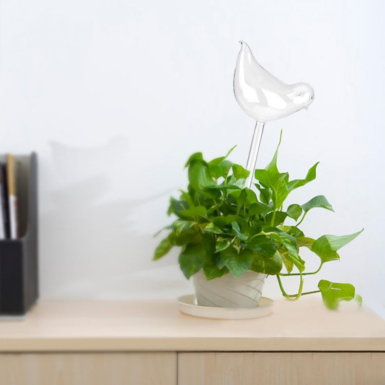 Vogelform Blumenpflanze Automatische Selbstbewässernde Glasgeräte Gießkannen, Vogelform Bewässerungsgerät