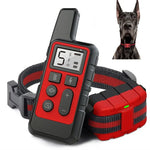 500 m Hundetrainings-Bellstopper mit Fernbedienung, Elektroschock, wasserdichtem elektronischem Halsband