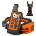 500 m Hundetrainings-Bellstopper mit Fernbedienung, Elektroschock, wasserdichtem elektronischem Halsband