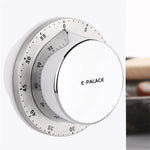 E-PALACE Magnetischer Timer Küchen-Edelstahl-Timer Kreativer Wecker Mechanischer Erinnerungs-Countdown Pomodoro, E-PALACE Magnetischer Timer