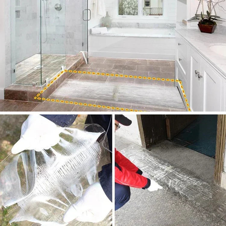 Anti-Nager Starkes Klebebrett Transparente Klebefalle mit Mausefallenleim, lange transparente