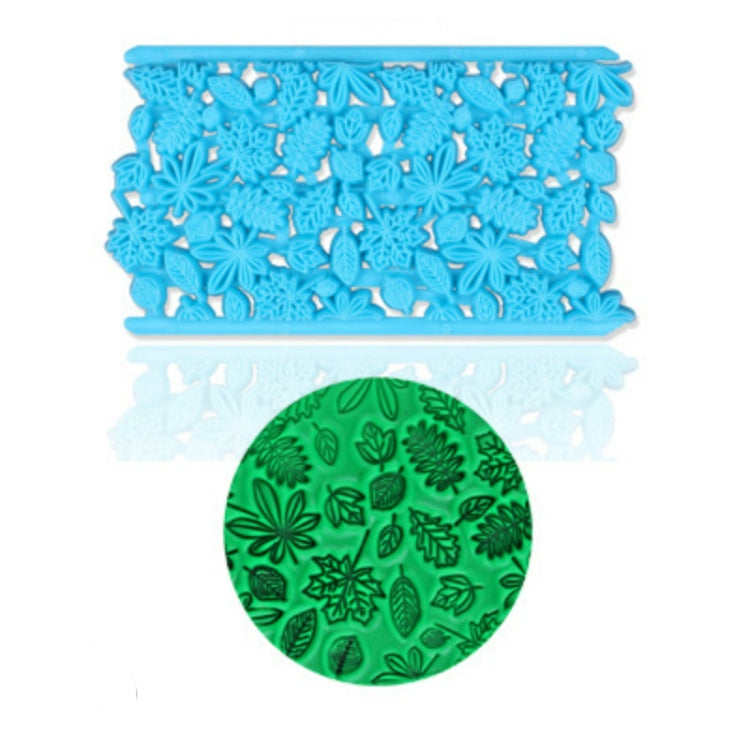 2 Stück Kuchen Fondant Werkzeug Herzförmige Diamant Textur Karomuster Überführung Quyi Siegel Druckform