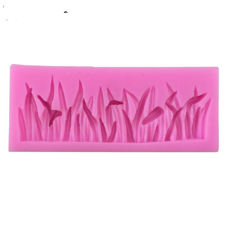 2 Stück Gras-Dekoration Flüssigsilikonform, Fondantkuchenform, Grasform
