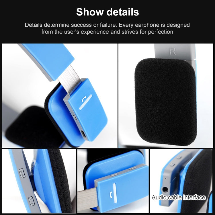 AEC BQ618 Smart Kabellose Bluetooth Stereo Freisprech-Ohrhörer mit Mikrofon, unterstützt 3,5mm für Telefon / Tablet / PSPs