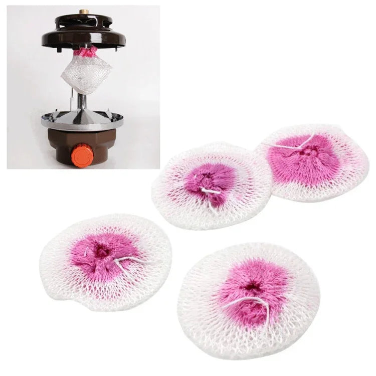 4 Stück Dampflampe Universal Gaze Campinglicht Zubehör