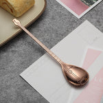 Kaffeerührlöffel aus Edelstahl, kreativer Musikinstrumente-förmiger Löffel, Gitarre Silber, Oktagon Silber, Laute Silber, Yueqin Silber, Gitarre Titangold, Oktagon Titangold, Laute Titangold, Yueqin Titangold, Gitarre Roségold