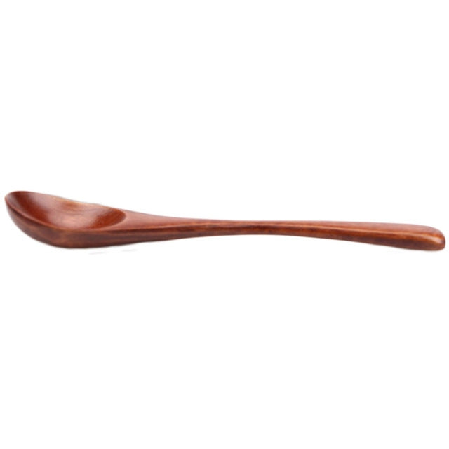 10 STÜCK Öko-Holzlöffel Besteck Küchen Suppen Kaffeerührlöffel Kochutensilien Kaffee Teemischlöffel, Kaffeelöffel (Braun), Kaffeelöffel (Schwarz), Kaffeelöffel (Hellbraun)