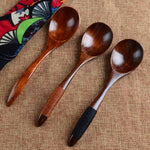 10 STÜCK Öko-Holzlöffel Besteck Küchen Suppen Kaffeerührlöffel Kochutensilien Kaffee Teemischlöffel, Kaffeelöffel (Braun), Kaffeelöffel (Schwarz), Kaffeelöffel (Hellbraun)