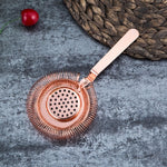 Edelstahl Barmann Eisfilter Eisfalle Cocktailsieb, Edelstahl, Roségold, Gold, Schwarz