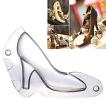 3D-Schokoladenform Fondant Kuchen Damen High Heel Form