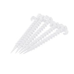 10 STK/Set Leuchtende Camping Vordach Zelt Bodenschrauben Heringe Hornnägel Outdoor Kletterzelt Kunststoffnägel Zeltzubehör
