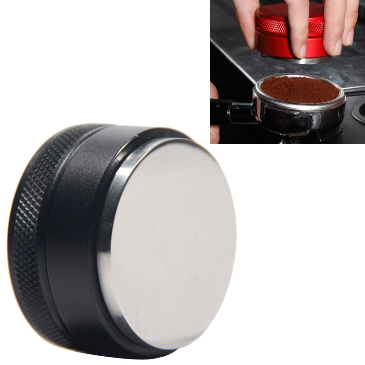 Macaron Kaffeepulver-Füllgerät aus Edelstahl, flach, dreifach gestopft, Gewinde