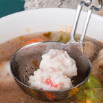 Edelstahl-Hotpot-Wandlöffel Kreativer Angel-Löffel Breilöffel, Suppenlöffel, Schaumlöffel