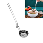 Edelstahl-Hotpot-Wandlöffel Kreativer Angel-Löffel Breilöffel, Suppenlöffel, Schaumlöffel