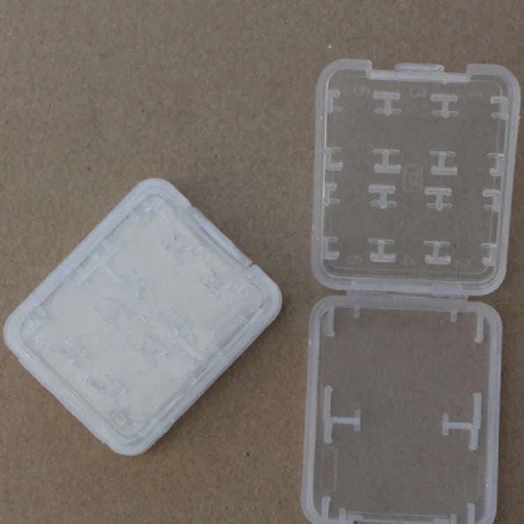 10 Stück Mini-Aufbewahrungsboxen aus transparentem Kunststoff mit Multifunktionsfunktion
