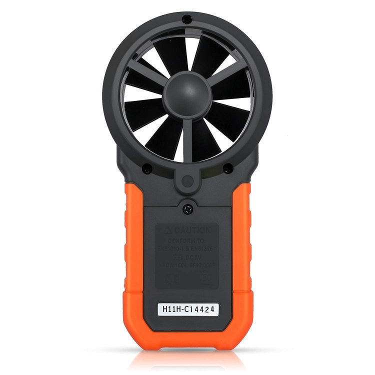 PEAKMETER hochpräzises Digitalanzeige Windgeschwindigkeit Luftvolumen Messgerät, MS6252A Windgeschwindigkeit, Luftvolumen, MS6252B Temperatur, Feuchtigkeit, USB