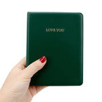 LOVEYOU Words Cover Standard Mini Fotoalbum-Buch, 3 Zoll 64 Blätter, 5 Zoll 32 Blätter