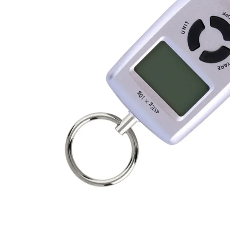 45kg x 5g hochpräzise tragbare digitale LCD-Hintergrundbeleuchtung, elektronische tragbare Waage, 45kg x 10g