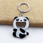 Cartoon-Tierform-Bierflaschenöffner, Panda-Schlüsselanhänger-Anhänger, Tierform-Bierflaschenöffner