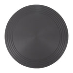 Gasherd Wärmeleitplatte Küche Schnelle Auftauplatte Topf Anbrennschutz Schwarze Wärmeleitplatte, 24cm, 28cm