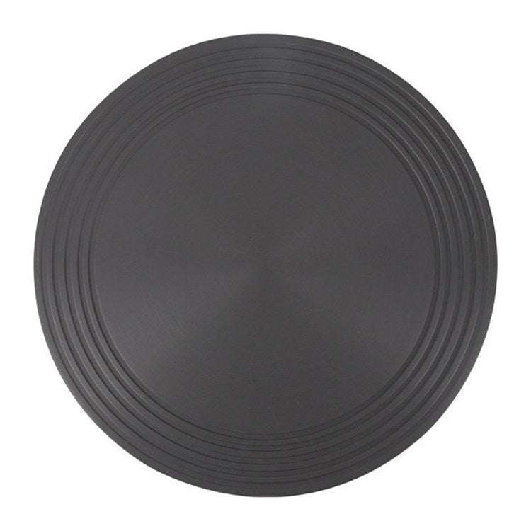 Gasherd Wärmeleitplatte Küche Schnelle Auftauplatte Topf Anbrennschutz Schwarze Wärmeleitplatte, 24cm, 28cm