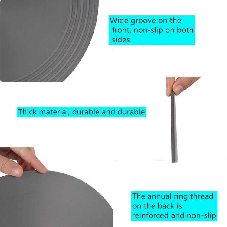 Gasherd Wärmeleitplatte Küche Schnelle Auftauplatte Topf Anbrennschutz Schwarze Wärmeleitplatte, 24cm, 28cm