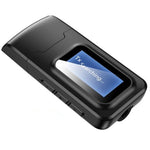 2-in-1 Bluetooth 5.0 Adapter USB Treiberloser Kabelloser Audio Sender Empfänger mit LCD-Anzeige