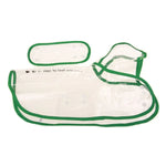 Wasserdichte, transparente Regenbekleidung für Hunde, S, M