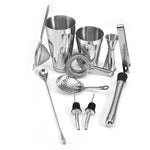 11-teiliges Cocktail-Shaker-Set Weinfilter Sieb, Rose Gold, Gold, Silber, Schwarz