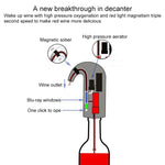 Rotwein-USB-Akku-Schnellentlüfter Intelligenter Weinentlüfter, Weiß, Schwarz, Rot