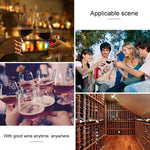 Rotwein-USB-Akku-Schnellentlüfter Intelligenter Weinentlüfter, Weiß, Schwarz, Rot