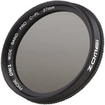 ZOMEI Camera Filter 37MM CPL Polarizer Mobile Phone External Lens, 37MM