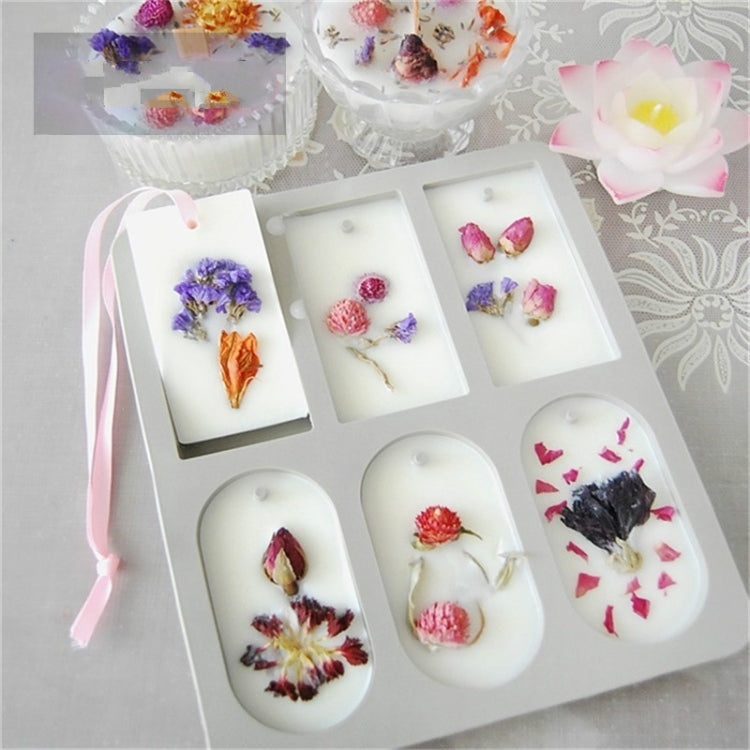 Aromatherapie Wachs Handgemachte Seife Silikonform, sechs Gitter Rechteck, drei Rechteck drei Oval, sechs Gitter Raute, drei Rund drei Ring, sechs Gitter Runder Schlüssel