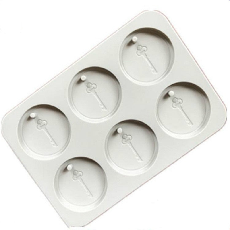 Aromatherapie Wachs Handgemachte Seife Silikonform, sechs Gitter Rechteck, drei Rechteck drei Oval, sechs Gitter Raute, drei Rund drei Ring, sechs Gitter Runder Schlüssel