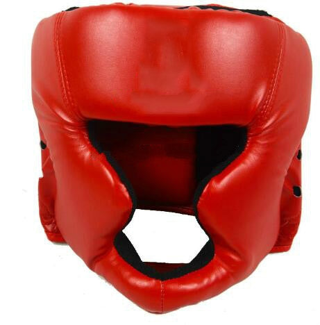WANSDA WSD001 Verstellbarer Erwachsener Kampftrainingshelm Boxschutz