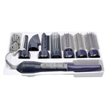 8 in 1 Professional Hair Dryer Hair Curler for Hotel Travel With Comb Powerful Hairdryer