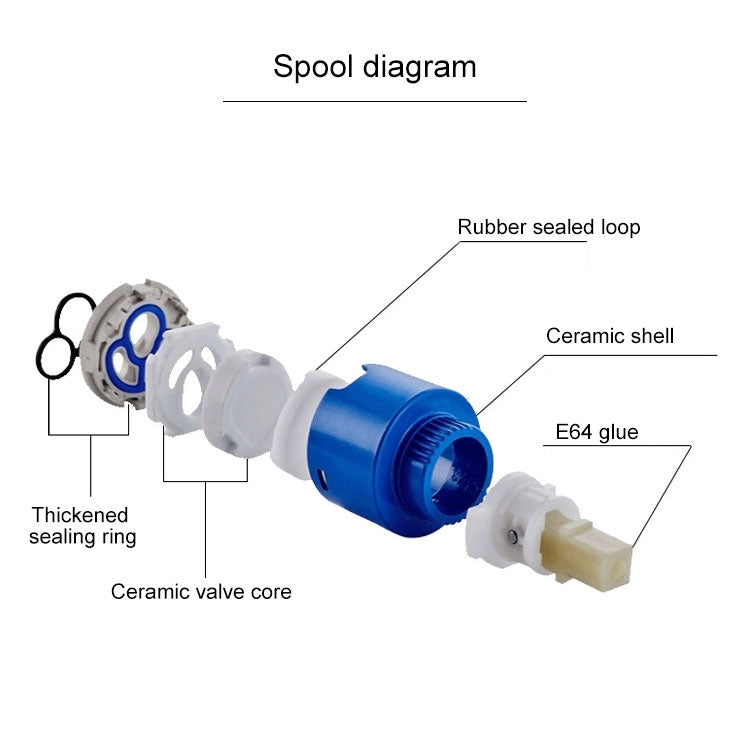 Kupfer Antik Heiß Kalt Doppel Blau Weiß Porzellan Wasserhahn, Schwarz, Antik, Platin, Schwarz Gold