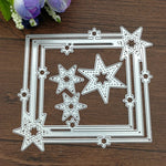 Pentagramm Rand Schneidemesser Stanzform Scrapbook DIY Material, Pentagramm Randform