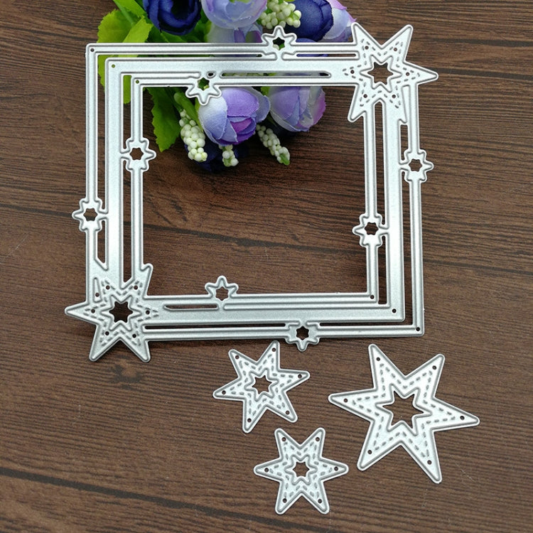 Pentagramm Rand Schneidemesser Stanzform Scrapbook DIY Material, Pentagramm Randform