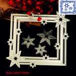 Pentagramm Rand Schneidemesser Stanzform Scrapbook DIY Material, Pentagramm Randform