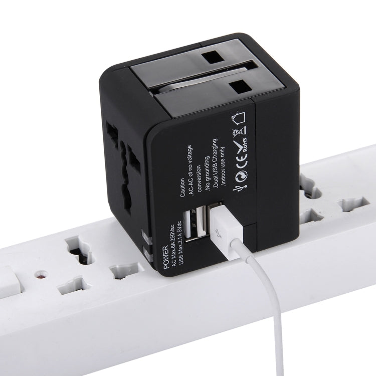 5V 2,1A Doppel USB Stromsteckdosen Ladeadapter, UK / EU / US / AU Stecker, 5V 2,1A