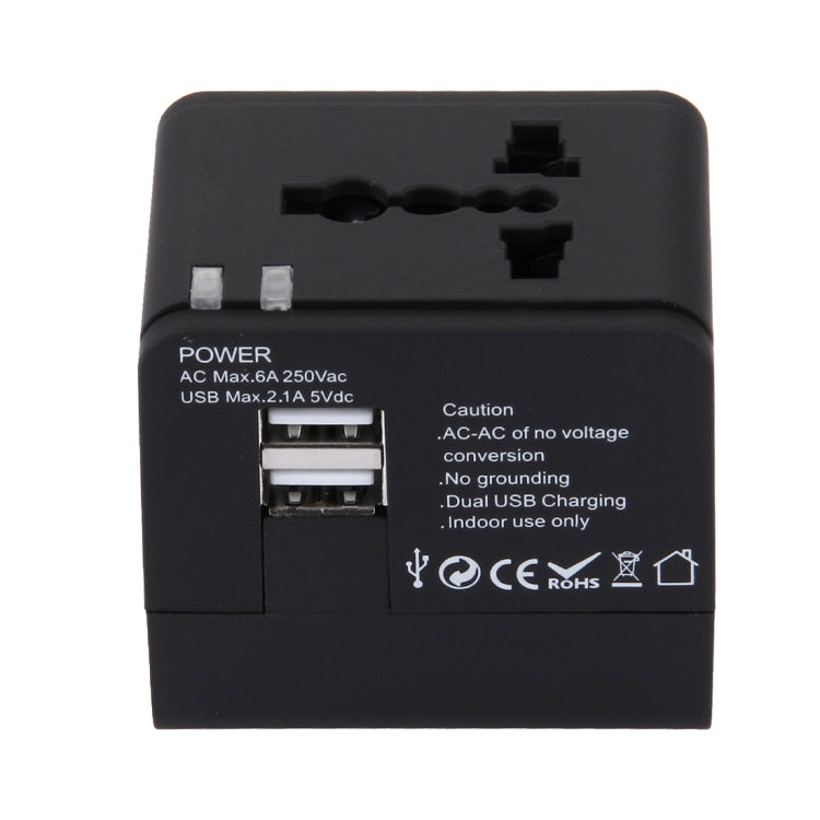 5V 2,1A Doppel USB Stromsteckdosen Ladeadapter, UK / EU / US / AU Stecker, 5V 2,1A