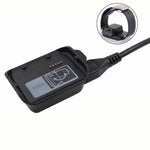 Ladestation mit USB-Kabel für Samsung Gear 2 R380 (Schwarz)